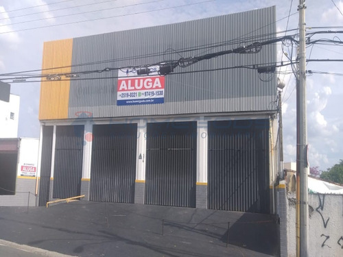 Imobiliária Em Campinas Homegods, Barracão Comercial Para Locação Em Jardim São Vicente, Com 450 Metros De Terreno E 600 Metros De Construção - Ba00121 - 67725114