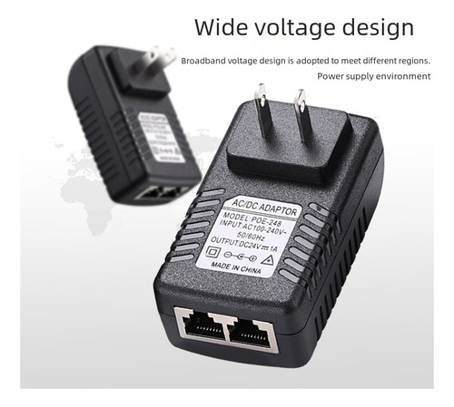 R Módulo Poe Gigabit 12v 2a 15v 24v 48v Para Colombia