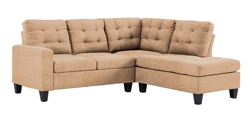 Sala Everleighhaspe Beige Derecha Mueble Sofa Pieza Sala