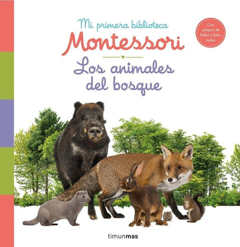 Libro Los Animales Del Bosque. Mi Primera Biblioteca Mon ...