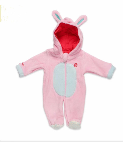 Pijama Con Capota Conejo Niñas - Fisher Price