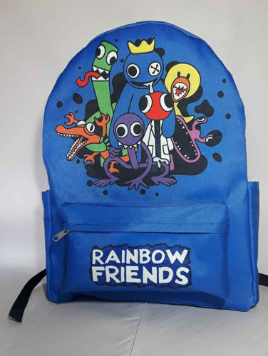 Mochila Infantil Rainbow Friends Personalizada