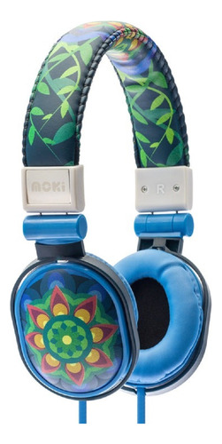 Auricular Moki Popper Flor De Mandala Pc Cel Tablet Gamer