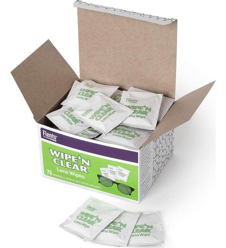 Toallitas De Limpieza Flents Wipe 'n Clear 300 Unidades