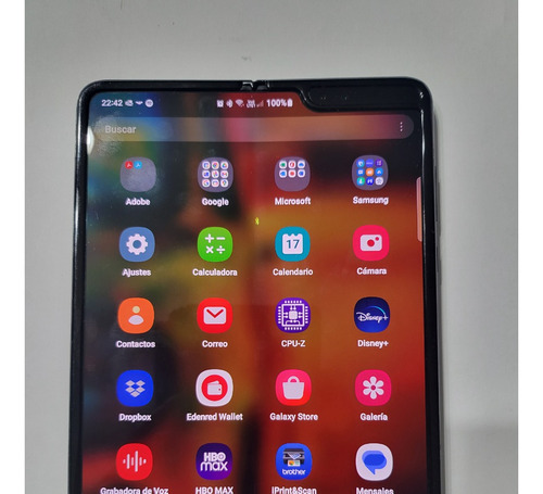 Samsung Galaxy Fold 1ra Gen. 512 Gb Cosmos Black 12 Gb Ram