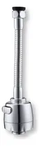 Comprar Extensor de grifo con boquilla, extensor de fregaderos, adaptador flexible, color plateado