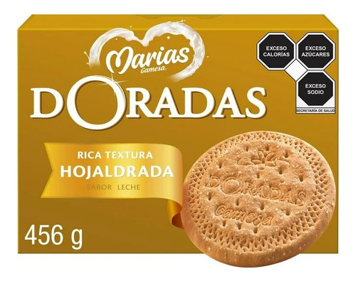 2 Pza Galletas Gamesa Marías Doradas 456 G