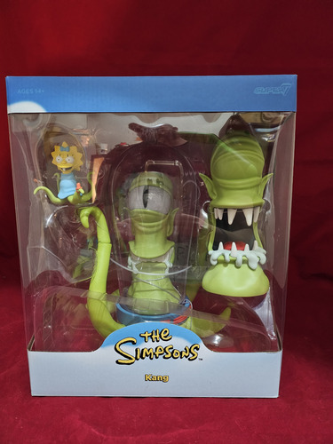 The Simpsons Kang Super7 Ultimates Maggie Simpson