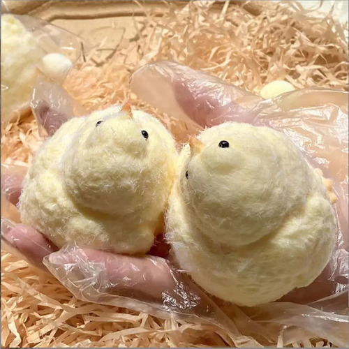 2x Pollitos Blandos Taba | 3 Pulgadas Taba Squishy Pollo