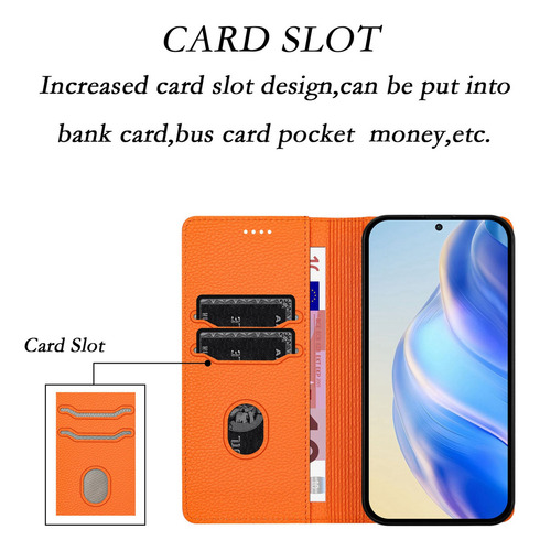 Funda De Piel Tipo Cartera Y Tarjetero Para Teléfono Blu G64
