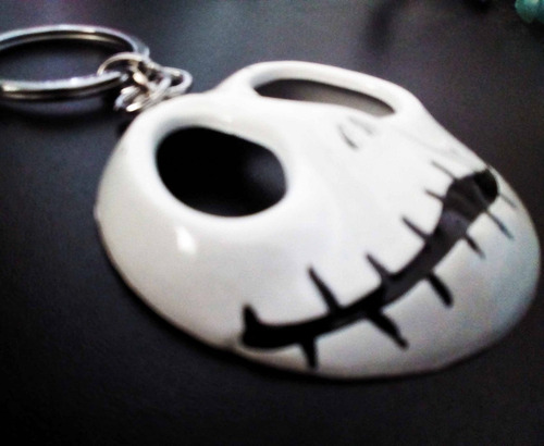 Imagen 3 de 3 de Llavero 3d De Jack Skellington Calavera Excelente Skpalace
