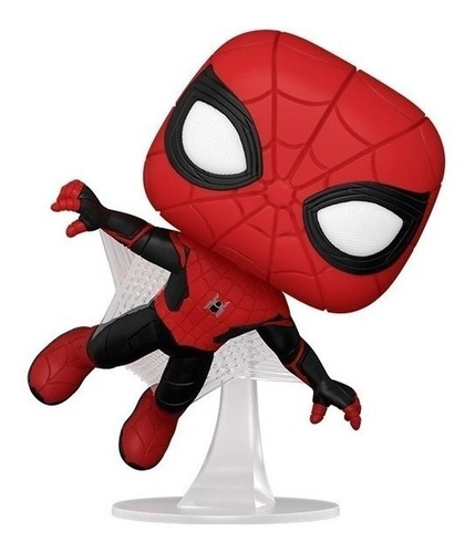 Imagen 1 de 2 de Figura de acción Marvel Hombre Araña upgraded suit Spider-Man: No Way Home 57634 de Funko Pop!