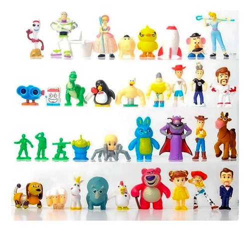 Juguete Toy Story Buzz Woody Figuras Coleccionable Set 36 Un