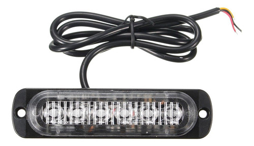 Baliza Led Emergencia 12v Auto Camioneta Azul / Rojo Lux Led