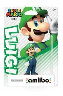 Figura Amiibo Original Nintendo Luigi Super Mario Bros