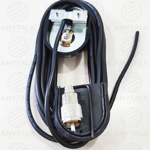 Imagen 4 de 5 de Base Vehicular Para Antena Nmo Pl259 Rg58 4mtrs. Vhf Uhf