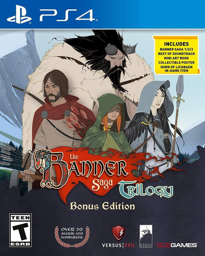 The Banner Saga Trilogy Bonus Edition Ps4 Original