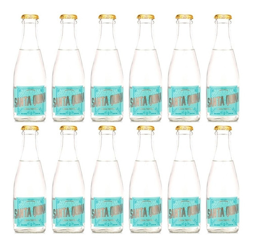 Agua Tonica Santa Quina Vidrio 200ml Caja X12