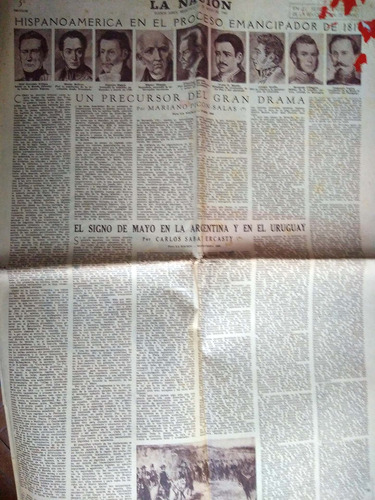 Diario La Nación 25/5/1960 - Secc. 3ª Y 4ª Sesquicentenario