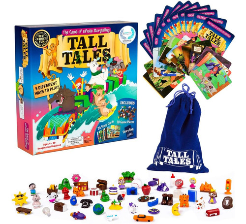 Scs Direct, Tall Tales Story Telling Board Game - El Juego F