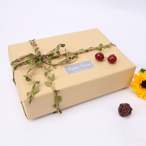 Papel Para Envolver Regalos Con Flores, 50 Hojas