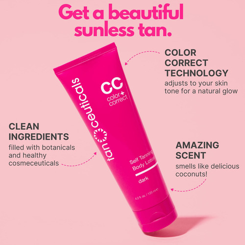 Tanceuticals Self Tanner - Cc Self Tanning Lotion For Body G