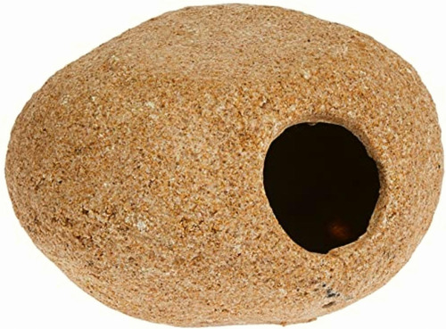 Penn Plax Large Granite Stone Hideaway Reptile Cave Aquarium