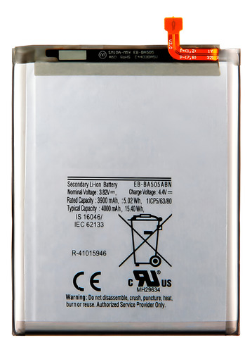 Bateria Pila Para Samsung A50 Eb-ba505abu 4000 Mah