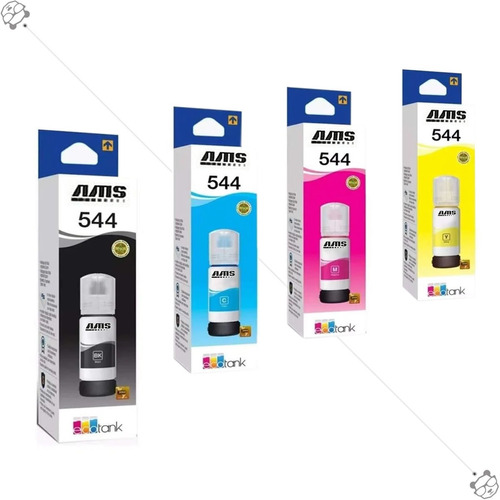 Tinta Epson Ams Compatible T544 - L3210 / L3250 / L5190 