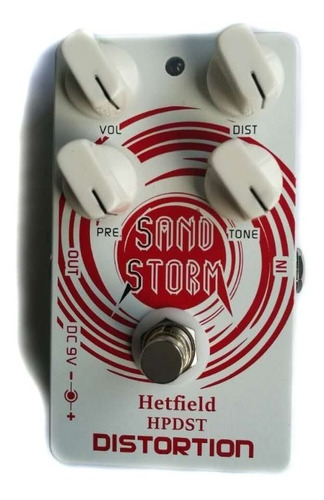 Pedal Efectos Para Guitarra Distortion Hetfield Hpdst