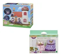 Comprar Combo Sylvanian Families Casa Con Luz + Set Trajes Febo