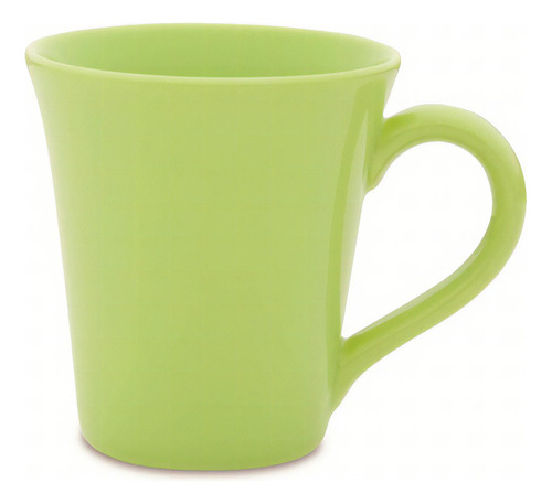 Taza Jarro Mugg Cerámica Oxford Tulipa Color Pettish Online Color Verde