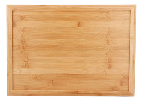 Bandeja Para Servir Comida Rectangular De Bambú Para Cocina