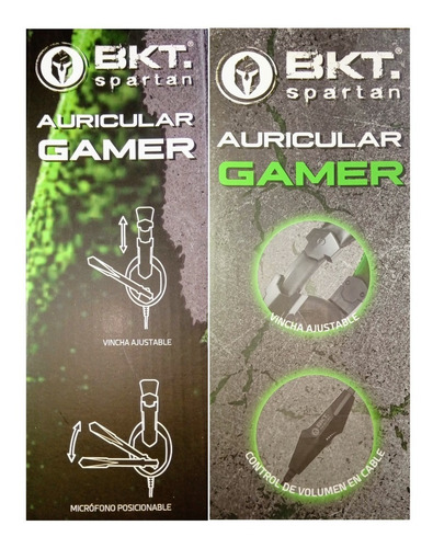 Imagen 8 de 9 de Auricular Gamer Spartan Bkt H71 Con Micrófono Luz Usb+3.5mm