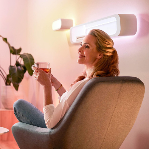 Extensión de Tira Led Inteligente Wiz Rgb 11w 1mts Wi-fi sin fuente de alimentación