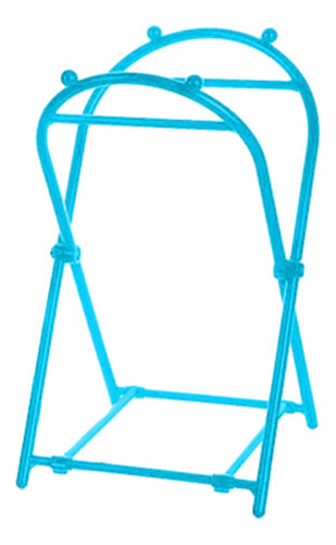 Soporte Para Bolsa De Basura, Marco Para Exteriores, Azul