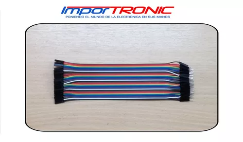 Cable Dupont Protoboard Arduino 10/20/30cm Macho-macho 40uds