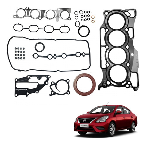Juego Juntas De Motor Versa V-drive 1.6l 2020-24 Super Seal