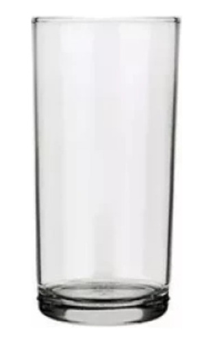 Set X 18vasos  Vidrio Transparente Diario Agua  350ml Nadir