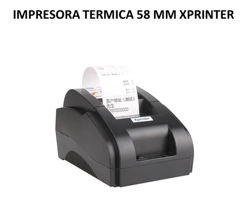 Impresora Termica 58 Mm Xprinter