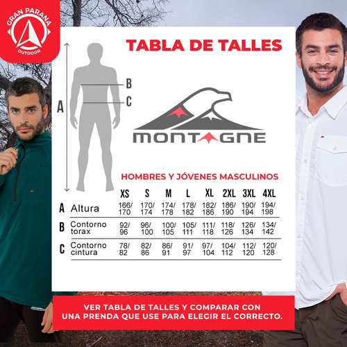 Campera De Pluma Montagne Hombre Neegan Con Capucha Duvet