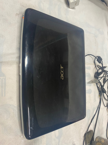 Notebook Acer 5720z, Bateria Dura 40 Minutos, Funcionando Preto (Usado)