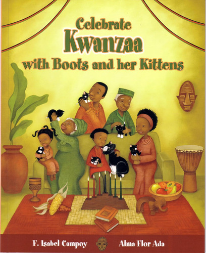 Libro: Celebra Kwanzaa Con Botitas Y Sus Gatitos Celebrate K