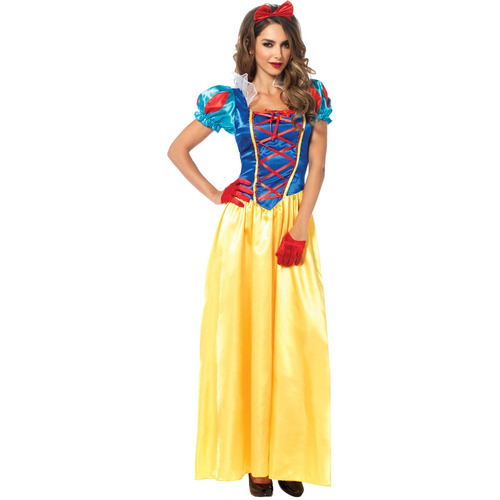 Disfraz De Blancanieves Para Mujer Talla: 2x Halloween