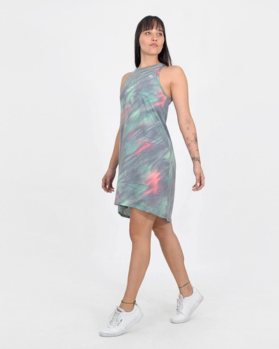 Vestido Musculosa Sonder Jersey Viscosa Estampado 333 N1 Ey