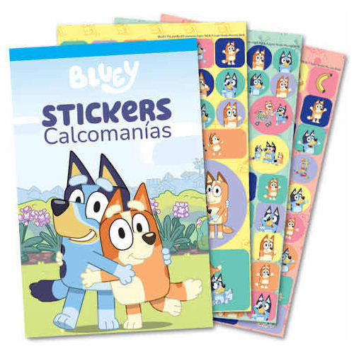 Sticker Serie Bluey Block