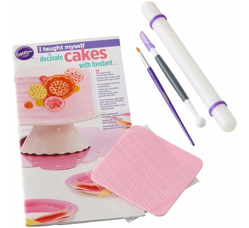 Juego De 5 Piezas Para Decorar Fondant Marca Wilton