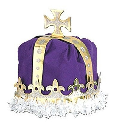 Accesorio De Fiesta De La Corona Del Rey Real (púrpura) (1