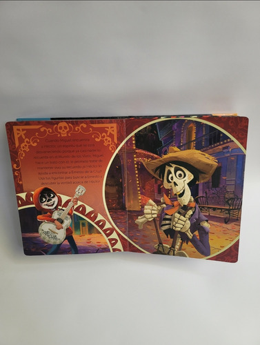 Muñecos Coco Disney + Libro Con Tapete (Usado)