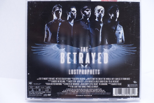 Cd+dvd Lostprophets  The Betrayed  2010 Limited Edition Jp.